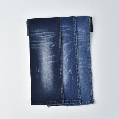 Tecido de algodão poliéster spandex tecido de denim QY037-6 9,5 oz Fio tingido