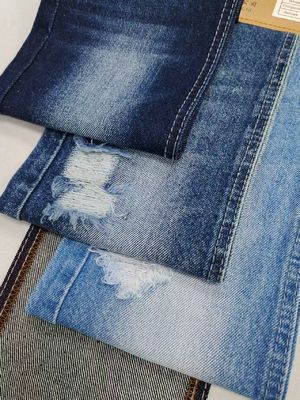 Tecido Denim Estilo SARJA 80% Algodão de Baixo Encolhimento AZUL ÍNDIGO ESCURO Para Jeans Femininos Ou Calças de Meninos