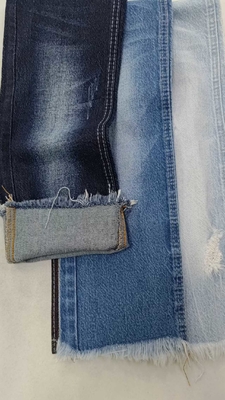 90% Algodão 6% Rayon 2% Spandex DARK INDIGO Tecido Denim Elástico 7S*10/20 JSD3009