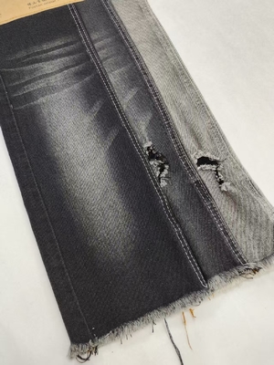 Tecido Jeans Elástico Sarja 7s resistente a rugas com largura total de 180cm JSD3087A para jeans boyfriend